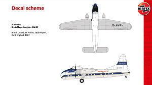 Model kit 1/72 Bristol Superfreighter (Airfix)