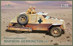 Model kit 1/35 Panzerspähwagen Marmon-Herrington (e) (IBG Models)