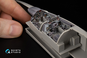 RF-4C Phantom II (late with DMAS) 3D-Printed & coloured Interior on decal paper (Hasegawa) (with 3D-printed resin parts)