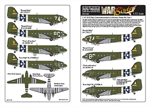 Decal 1/72 Douglas Dakota C-47 Boogie Baby (Kits-World)