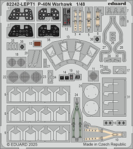 Model kit 1/48 Curtiss P-40N Warhawk The ProfiPACK edition kit (Eduard kits)
