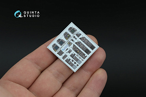 AV-8B Harrier II Plus 3D-Printed & coloured Interior on decal paper (UMa) (Small version)