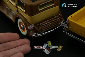 Midwestern  U.S. License Plates 1910-1940 (All kits) (with metal base)