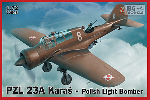 Model kit 1/72 PZL P.23A Karas - Polish Light Bomber (IBG Models)