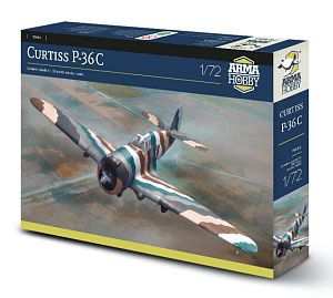 Model kit 1/72 Curtiss P-36C (Arma Hobby)