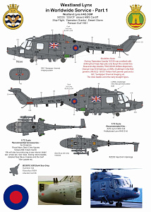 Decal 1/72 Westland Lynx in Worldwide Service Part 1 (AGM)