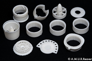 Additions (3D resin printing) 1/32 The inlet device and nozzle of the SNECMA Atar 9B engine for the Dassault Mirage IIIC/CJ models (A.M.U.R.Reaver) 