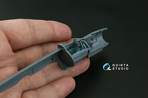 MiG-21MF (Gorkiy plant) 3D-Printed & coloured Interior on decal paper (Eduard)