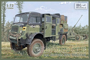 Model kit 1/72 Bedford QLB 4x4 Bofors Gun tractor (IBG Models)