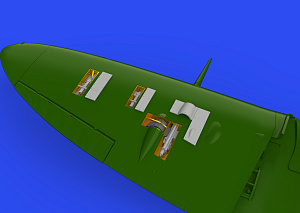 Additions (3D resin printing) 1/48 Supermarine Spitfire Mk.IIb gun bays 3D-Printed (designed to be used with Eduard Models kits) 