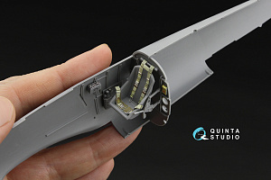 Hs 123A-1 early 3D-Printed & coloured Interior on decal paper (ICM)