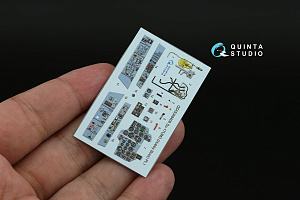 Su-17UM3 3D-Printed & coloured Interior on decal paper (Hobby Boss) (Small version) (with 3D-printed resin parts)