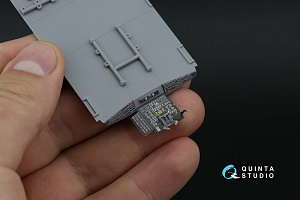 MH-60L Blackhawk 3D-Printed & coloured Interior on decal paper (ICM) (with 3D-printed resin parts)