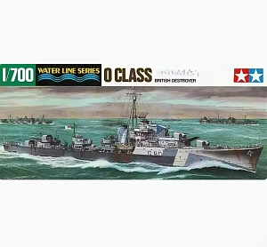 Model kit 1/700 O Class -British Destroyer (Tamiya)