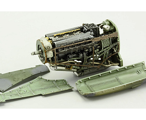 Additions (3D resin printing) 1/48 Spitfire Mk. IX Advanced (designed to be used with Eduard kits)