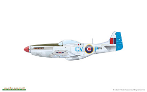 Model kit 1/48 North-American Mustang Mk.IV Profipack edition (Eduard kits)