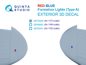 Red-Blue Formation Lights (Type A) (for all kits)