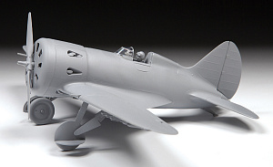 Model kit 1/48 Soviet fighter I-16 (Zvezda)