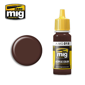 Acrylic paint RAL 8017 SCHOKOBRAUN (Ammo Mig) (17ml) 