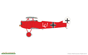 Model kit 1/48 Fokker D.VIIF (The Weekend edition kit) (Eduard kits)