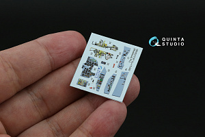 Su-17UM3 3D-Printed & coloured Interior on decal paper (Modelsvit) (with 3D-printed resin part)