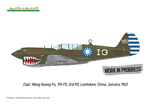Model kit 1/48 Curtiss P-40N Warhawk (Royal Class, Dual Combo) (Eduard kits)
