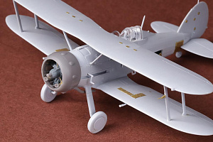 Additions (3D resin printing) 1/72 Gloster Gladiator engine & cowling set (designed to be used with Airfix kits)