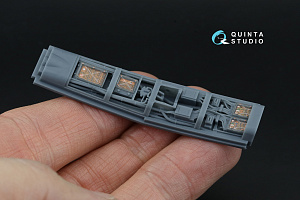 Su-30SM Air Brake Bay with Avionics & Circuit Breaker Panels (Zvezda) (with 3D-printed resin parts) 