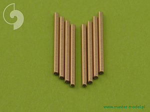 Aircraft detailing sets (brass) 1/72 Republic P-47D Thunderbolt .50 Browning M2 barrels (8pcs) 