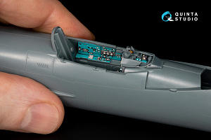 MiG-21bis early Fishbed-L 3D-Printed & coloured Interior on decal paper (Eduard) (with 3D-printed resin parts)