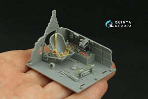 Mitsubishi J2M3/5/6 Raiden 3D-Printed & coloured Interior on decal paper (Hasegawa)