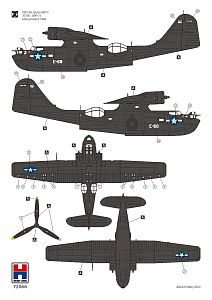 Model kit 1/72 Consolidated PBY-5A Catalina PTO (Hobby 2000)