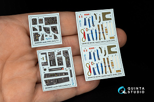 Javelin FAW.9 3D-Printed & coloured Interior on decal paper (Airfix)