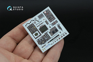 Lynx Mk8 3D-Printed & coloured Interior on decal paper (Revell) (Small version)