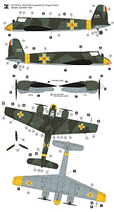 Model kit 1/48 Henschel Hs-129B-2 Eastern Front (Hobby 2000)