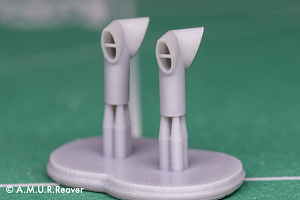 Additions (3D resin printing) 1/48 Fuel Tank Ventilation mast for British F-4 Phantom II model (A.M.U.R.Reaver) 