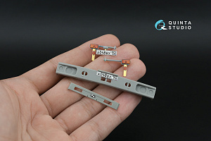 KrAZ-6322 3D-Printed & coloured Interior on decal paper (Takom) (with 3D-printed resin parts)