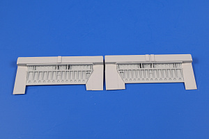 Additions (3D resin printing) 1/48 Hawker Hunter F.6 Flaps Correction Set (designed to be used with Airfix kits) 
