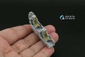 Mirage 2000B 3D-Printed & coloured Interior on decal paper (Modelsvit)