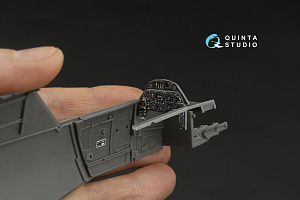 Bf 109G-5/Bf 109G-6 3D-Printed & coloured Interior on decal paper (Airfix)