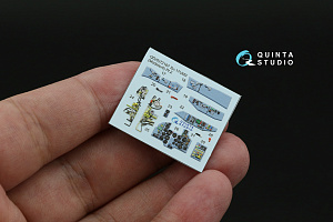 Su-17UM3 3D-Printed & coloured Interior on decal paper (Modelsvit) (with 3D-printed resin part)