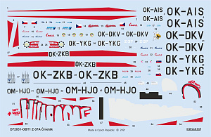 Decal 1/72 Z-37A Cmelak (EDU)