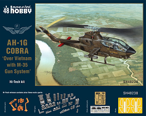 Model kit 1/48 AH-1G COBRA with M-35 Gun System (Special Hobby)