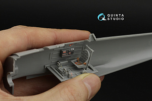 Nakajima Ki-44 3D-Printed & coloured Interior on decal paper (Hasegawa)