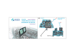 MiG-31BM luminous displays for  QD48505/QDS-48505 sets (Hobby Boss)