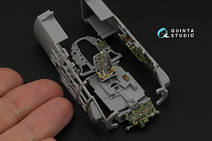 A6M5 Zero, Mitsubishi Prod. 3D-Printed & coloured Interior on decal paper (Fine Molds)