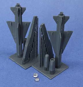Additions (3D resin printing) 1/32 Matra R-530 2 pcs. set (KepModels)