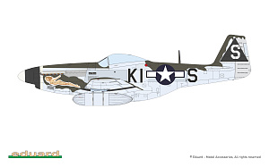 Model kit 1/72 North-American P-51D-5 Mustang The ProfiPACK edition (Eduard kits)