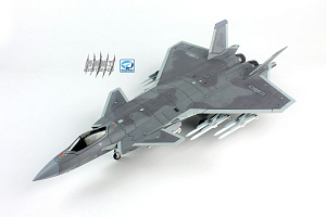 Model kit 1/72 Chinese Chengdu J-20 Stealth Fighter (Dream Model) 