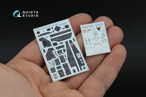 Ka-50 (black panels) 3D-Printed & coloured Interior on decal paper (Arma models)